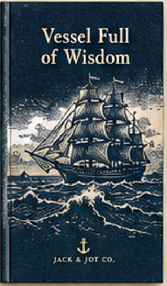 Vessel Full of Wisdom — the original navy ship notebook insert from The Seasoning Collection
